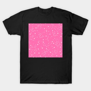 Hot Pink Constellations T-Shirt